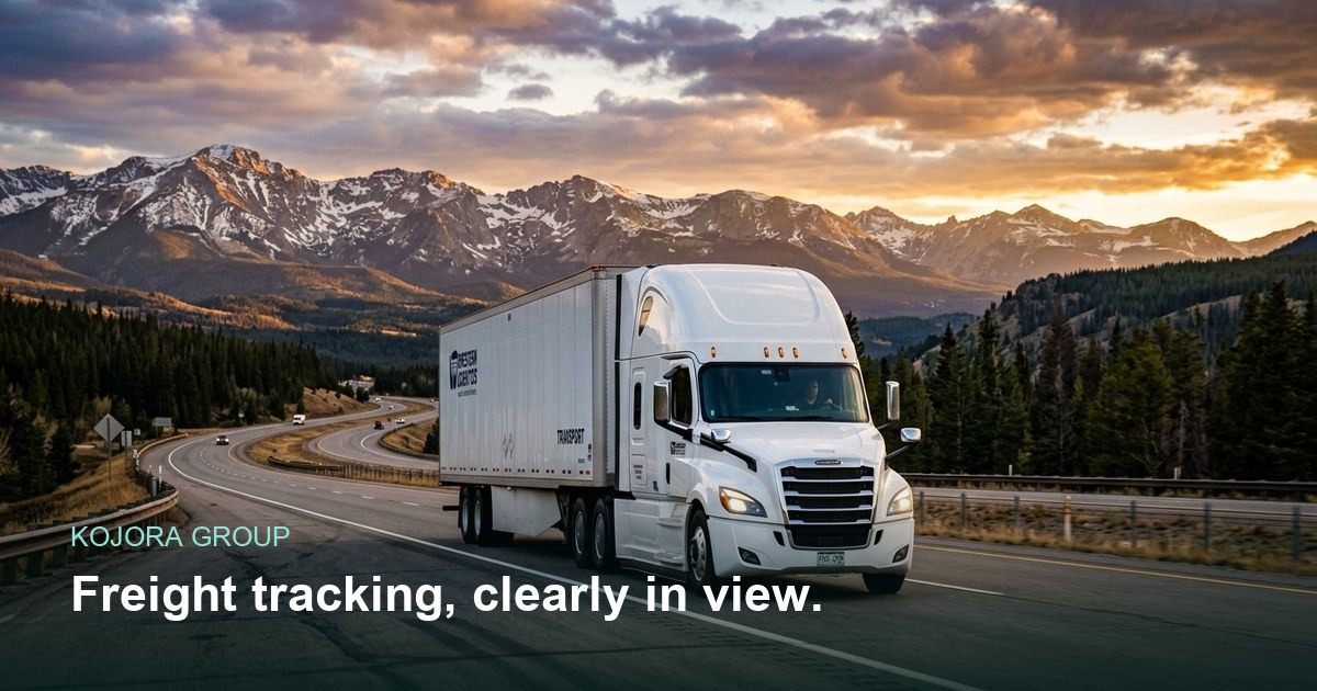 Kojora Group | Freight Delivery & Tracking
